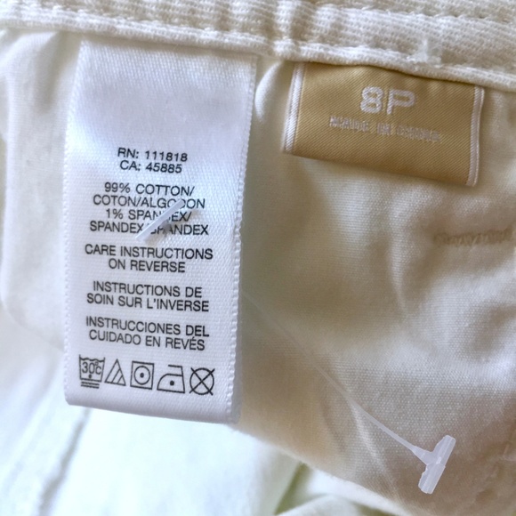 Michael Kors White Gold Studded Boot Leg Jeans - Picture 4 of 8